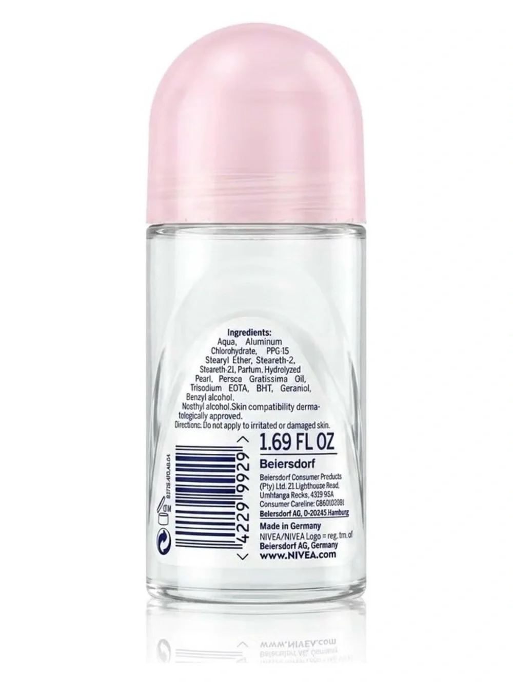 Pearl & Beauty Roll-On Deodorant - Pink